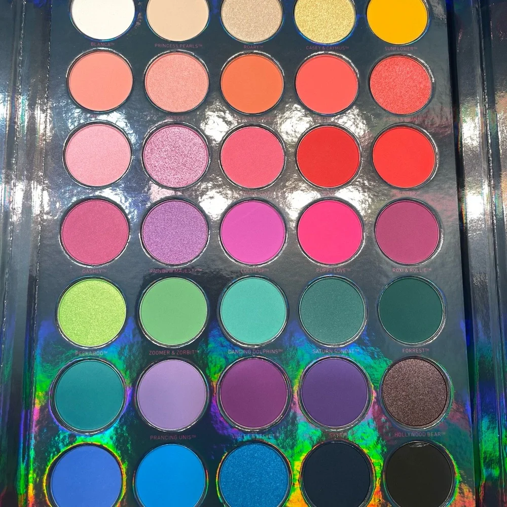 VAULTED ~ Morphe x Lisa Frank ~ ‘35B PRANCING UNI’S' Artistry Eyeshadow Palette